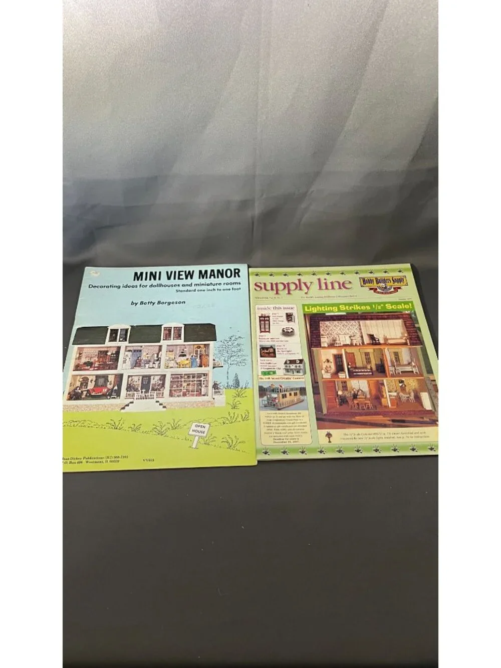 Vintage Dollhouse Magazines Lot: Nutshell News Miniatures & More